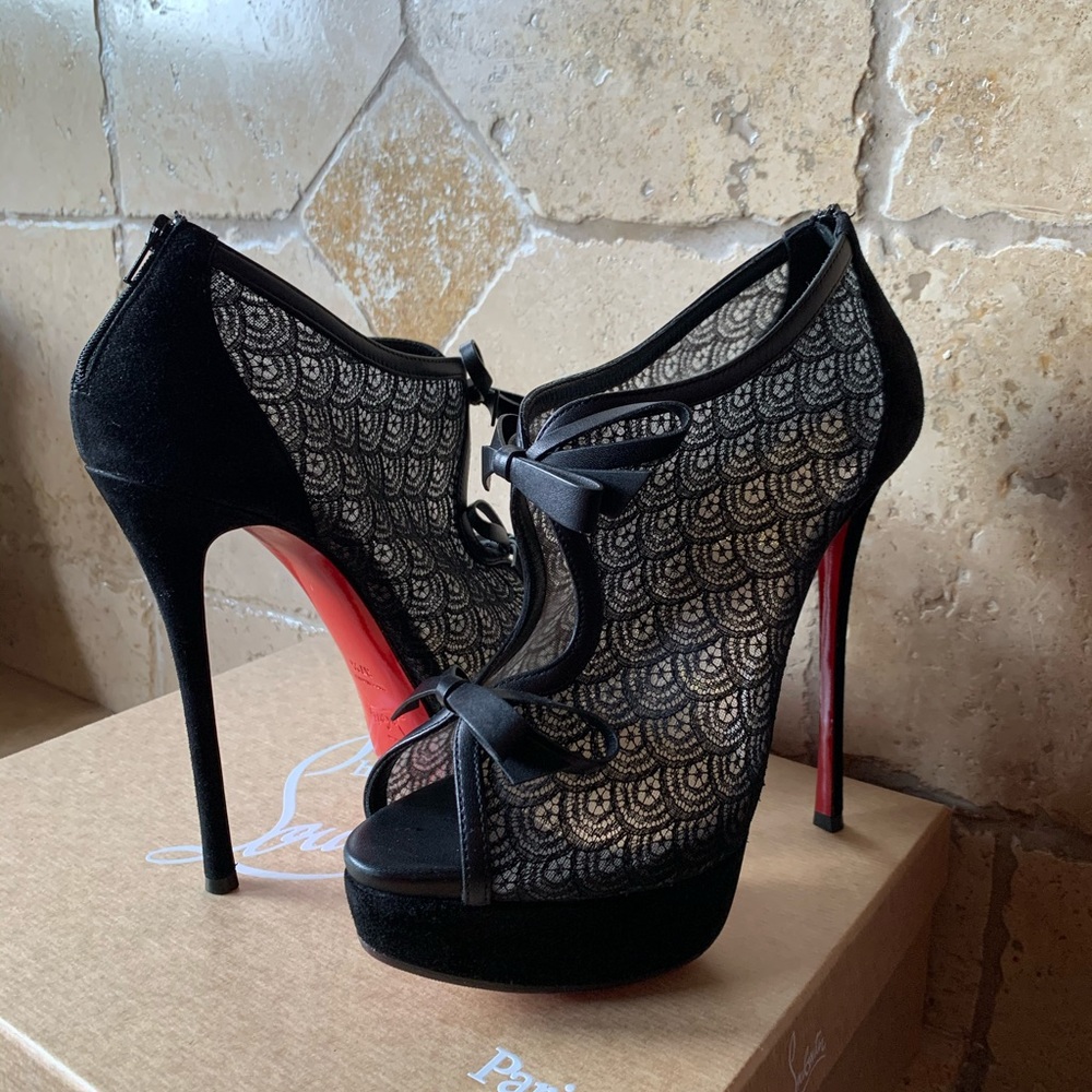 NEW Christian Louboutin 160 Booties - Picture 3 of 6